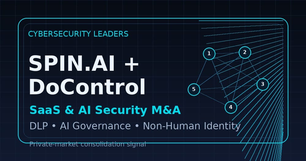 Spin.AI kauft DoControl: Warum SaaS- und AI-Security weiter konsolidieren