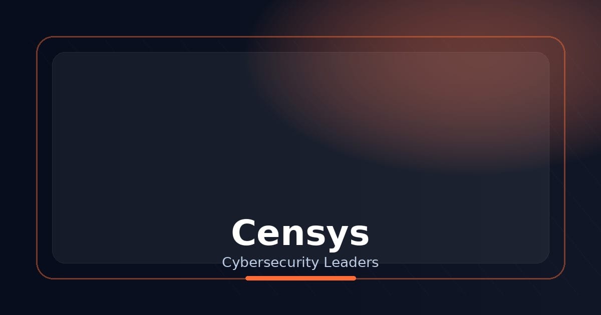 Morgan Stanley führt $70M-Runde bei Internet Intelligence-Pionier Censys an: Warum Attack Surface Management jetzt zur KI-Pflicht wird