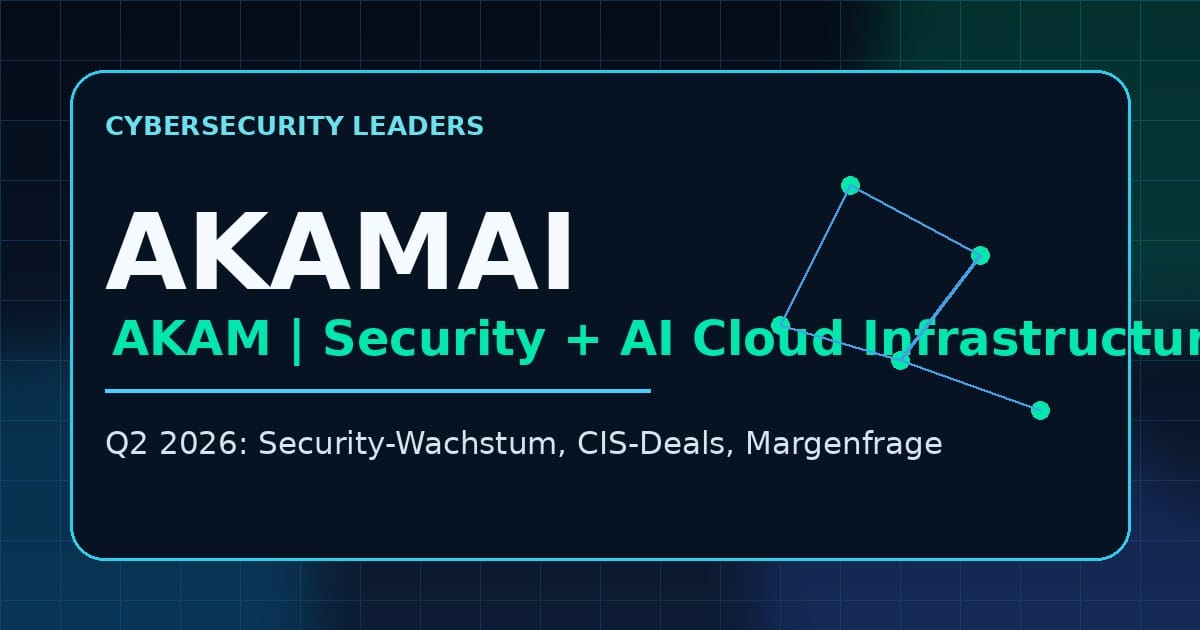 Akamai Q2: Warum Security-Wachstum und KI-Cloud-Deals jetzt zur Margenfrage werden