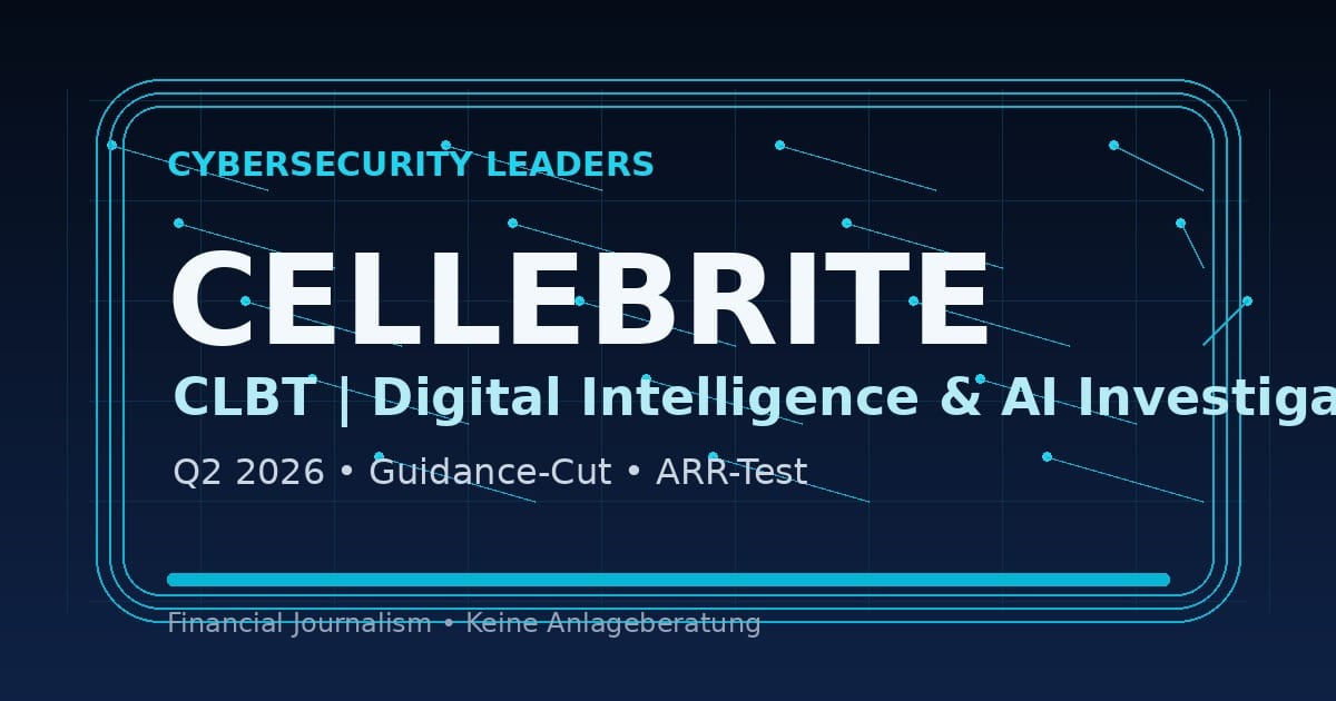 Cellebrite Q2: Warum der Guidance-Cut den AI-Investmentcase neu sortiert