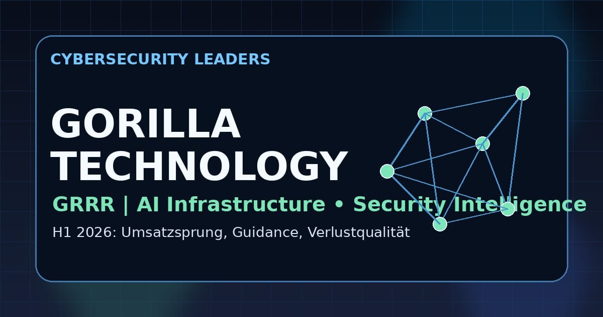 Gorilla Technology H1: Warum Umsatzsprung und Verlust jetzt zum Glaubwürdigkeitstest werden