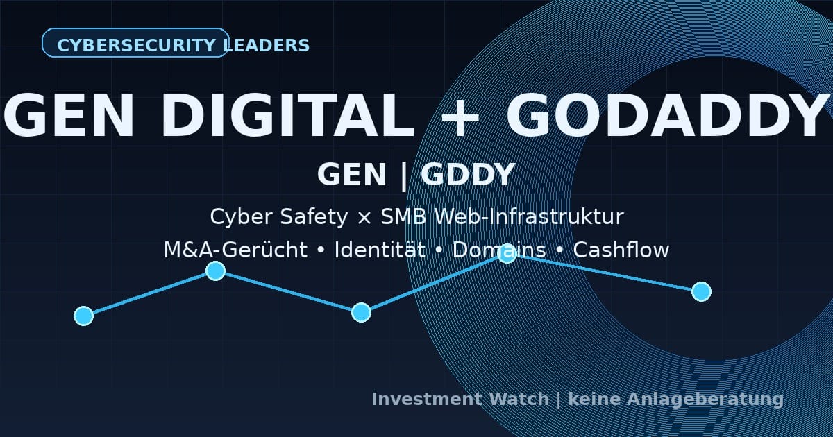 Gen Digital und GoDaddy: Warum der Norton-Eigentümer plötzlich Web-Infrastruktur kaufen will