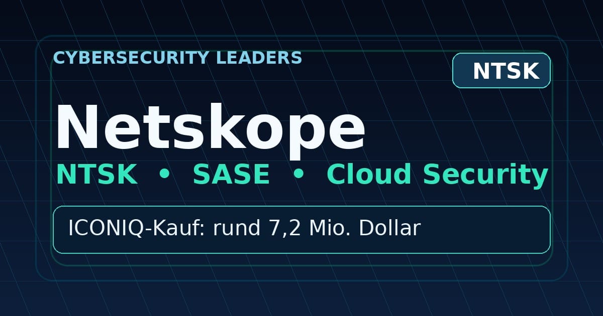 Netskope Q2: Warum AI-SASE-Wachstum jetzt am Cashflow gemessen wird