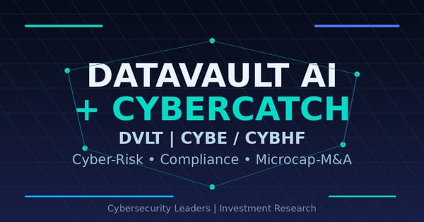 Datavault AI kauft CyberCatch: Warum Cyber-Risiko jetzt zur Microcap-M&A-Wette wird