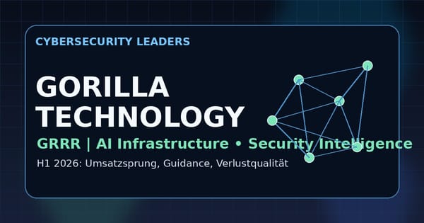 Gorilla Technology H1: Warum Umsatzsprung und Verlust jetzt zum Glaubwürdigkeitstest werden