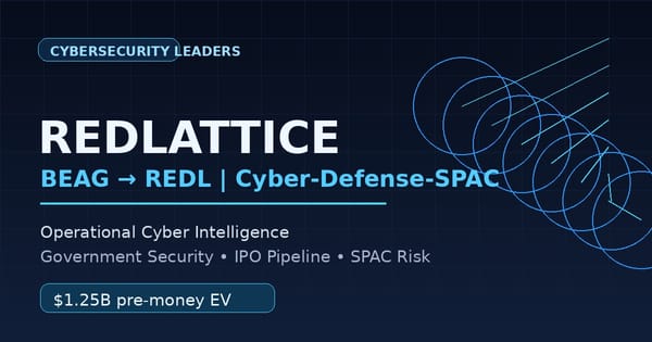 REDLattice: Warum der Bold-Eagle-SPAC den Cyber-Defense-IPO-Markt neu testet